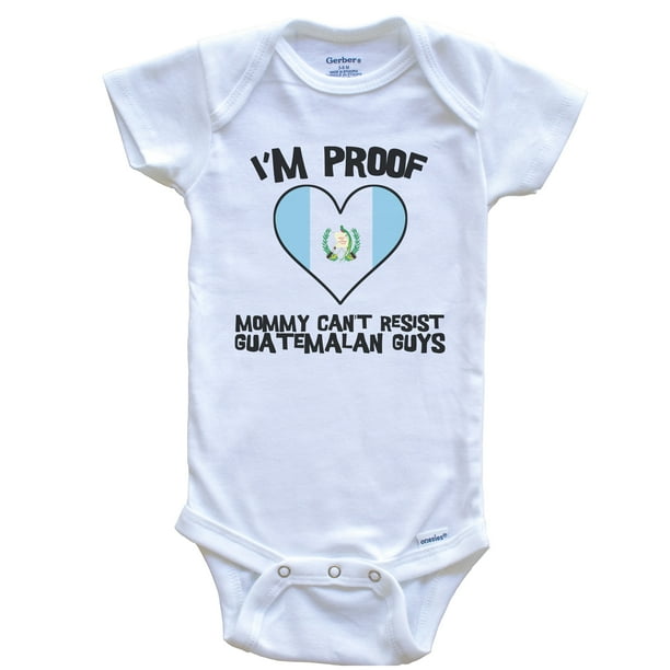 International Guatemala Baby Bodysuit 100/% Cotton Onesie New